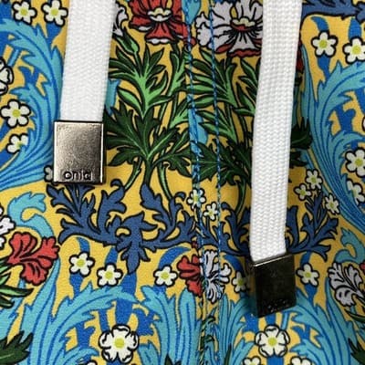 Onia Charles 7 Swim Trunks Liberty Fabric Coral Vines Inca Gold MS08-141 Mens S - Thumbnail 7