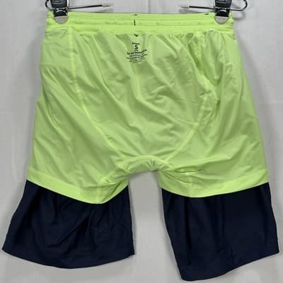 Birddogs Shorts Mens Small Navy Long Lined Athletic Drawstring Zip Pocket Gym 9" - Thumbnail 7