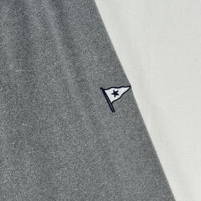 Johnnie-O 1/4 Zip Pullover Mens Large Gray Stretch Knit Long Sleeve Performance - Thumbnail 4