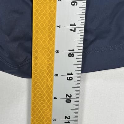 Birddogs Shorts Mens Small Navy Long Lined Athletic Drawstring Zip Pocket Gym 9" - Thumbnail 4