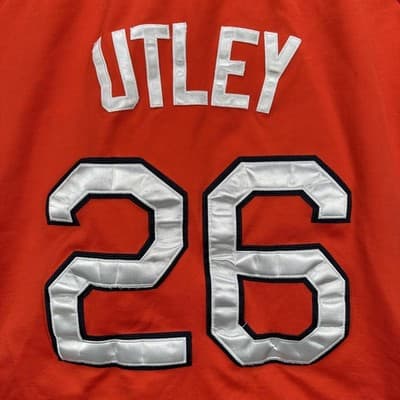 Majestic Chase Utley All Star National League Jersey Mens Medium MLB Baseball - Thumbnail 8