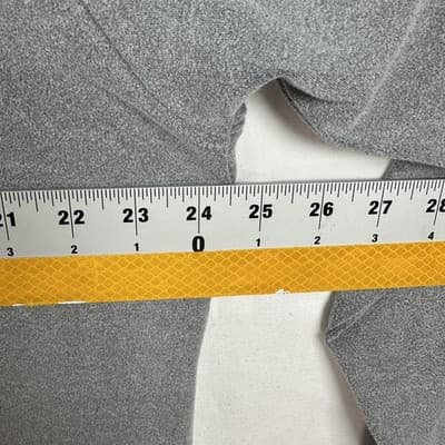 Johnnie-O 1/4 Zip Pullover Mens Large Gray Stretch Knit Long Sleeve Performance - Thumbnail 9