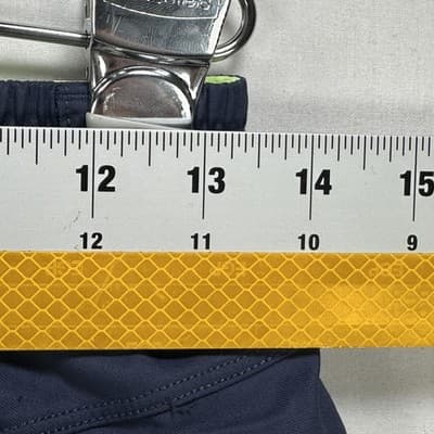 Birddogs Shorts Mens Small Navy Long Lined Athletic Drawstring Zip Pocket Gym 9" - Thumbnail 6