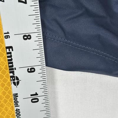 Birddogs Shorts Mens Small Navy Long Lined Athletic Drawstring Zip Pocket Gym 9" - Thumbnail 5