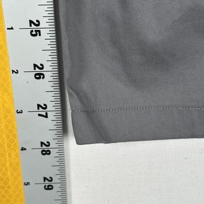 Birddogs Golf Pants Mens 34 x 28 Gray Stretch Chino Performance Zip (tag:30"L) - Thumbnail 10