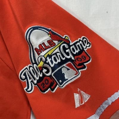 Majestic Chase Utley All Star National League Jersey Mens Medium MLB Baseball - Thumbnail 4