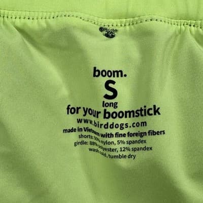 Birddogs Shorts Mens Small Navy Long Lined Athletic Drawstring Zip Pocket Gym 9" - Thumbnail 8