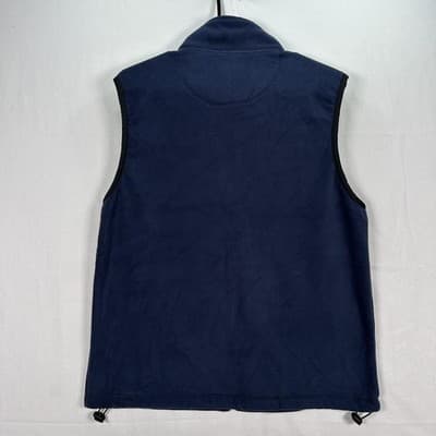 Ibex Sport Vest Mens Medium Blue Fleece Full Zip Sleeveless Jacket Outdoor - Thumbnail 2