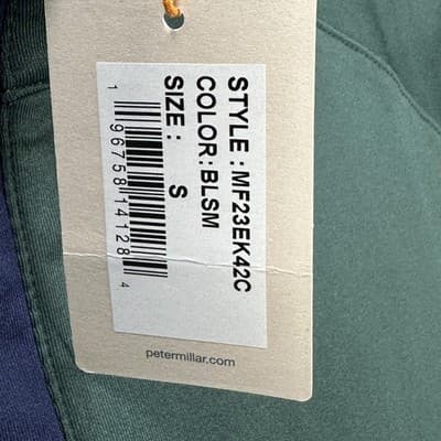 NEW Peter Millar Forge Performance 1/4 Zip Vest Mens Small Balsam Green Golf - Thumbnail 6