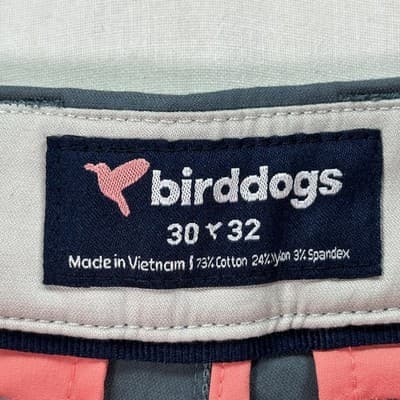Birddogs Golf Pants Mens 30 x 32 Slate Blue Stretch Chino Performance Pockets - Thumbnail 7