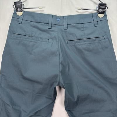 Birddogs Golf Pants Mens 30 x 32 Slate Blue Stretch Chino Performance Pockets - Thumbnail 8