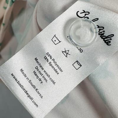 Bad Birdie Golf Polo Shirt Mens 2XL Pink Green Cactus Thorn In Your Side NEW - Thumbnail 7