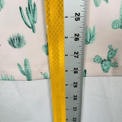 Bad Birdie Golf Polo Shirt Mens Medium Pink Green Cactus Thorn In Your Side NEW - Thumbnail 8