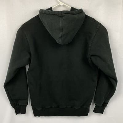 Teddy Fresh Mens Hoodie Black Multi Color Sleeve Logo Pullover Sweatshirt Medium - Thumbnail 2