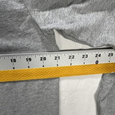 Tumi Crewneck Shirt Mens Large Long Sleeve Gray Air India Travel Tee Airlines - Thumbnail 7