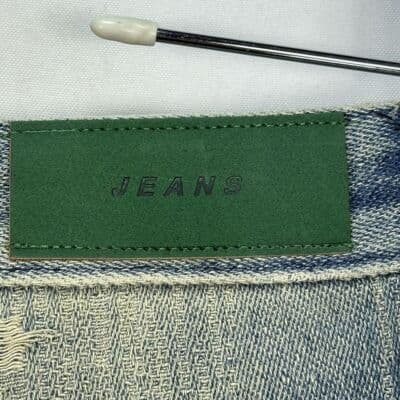 Copping Zone CZ Jeans Womens Medium 30 x 31 Blue Denim Distressed 100% Cotton - Thumbnail 11