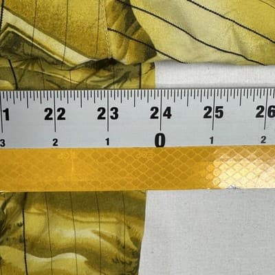 Tommy Bahama Silk Hawaiian Shirt Mens XL Gold Floral Tropical Camp Vintage Fit - Thumbnail 9