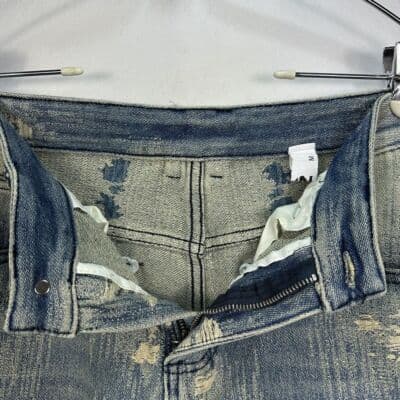 Copping Zone CZ Jeans Womens Medium 30 x 31 Blue Denim Distressed 100% Cotton - Thumbnail 7