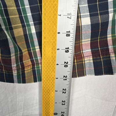 Ralph Lauren Indian Madras Shorts Men 38 Multicolor Plaid Preppy Bermuda Vintage - Thumbnail 6