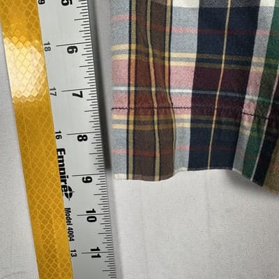 Ralph Lauren Indian Madras Shorts Men 38 Multicolor Plaid Preppy Bermuda Vintage - Thumbnail 7