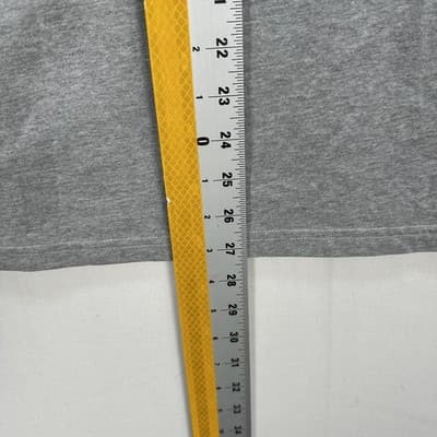 Tumi Crewneck Shirt Mens Large Long Sleeve Gray Air India Travel Tee Airlines - Thumbnail 6