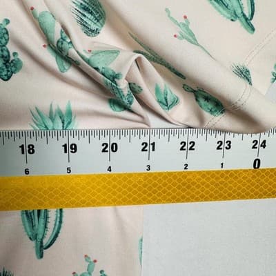 Bad Birdie Golf Polo Shirt Mens Medium Pink Green Cactus Thorn In Your Side NEW - Thumbnail 9