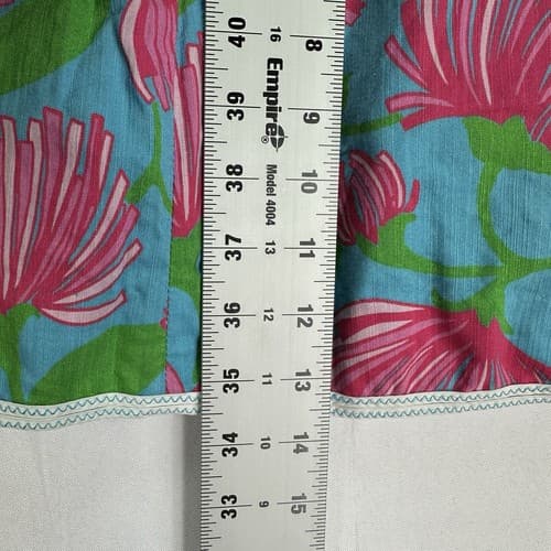 Lilly Pulitzer Womens Skort Size 2 Originals Aqua Short Skirt Pink Blue Floral - Thumbnail 6