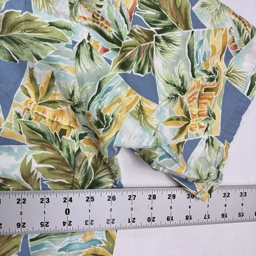 Vintage Tori Richard Polo Shirt Mens XL Hawaiian Multicolor Floral Short Sleeve - Thumbnail 10