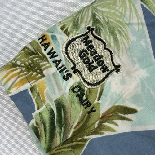 Vintage Tori Richard Polo Shirt Mens XL Hawaiian Multicolor Floral Short Sleeve - Thumbnail 6