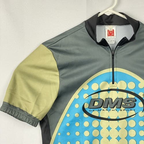 De Marchi Cycling Jersey Size Small 1/4 Zip Multicolor Made In Italy - Thumbnail 5