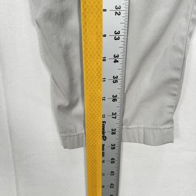 Birddogs Golf Lined Pants Mens 34 X 30 Gray Stretch Chino Performance Zip Pocket - Thumbnail 8