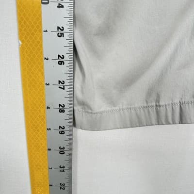 Birddogs Golf Lined Pants Mens 34 X 30 Gray Stretch Chino Performance Zip Pocket - Thumbnail 9