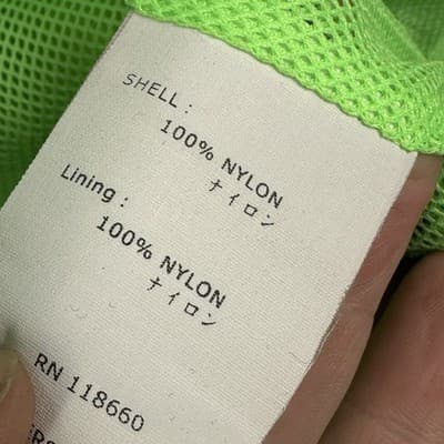 Sabit Tanoshinde Mens 3X Hooded Windbreaker Jacket Green Purple Streetwear Zip - Thumbnail 10