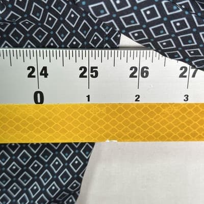 Mizzen Main Leeward Dress Short Mens 2XL Navy Geometric Trim Fit Long Sleeve NEW - Thumbnail 10