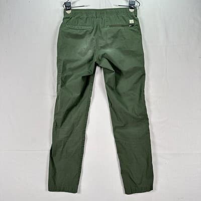 Vuori Ripstop Pants Womens XS Olive Green Stretch Drawstring Travel Hiking VW401 - Thumbnail 2