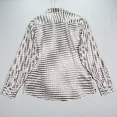 Mizzen Main Leeward Shirt Mens 2XL Wine Todos Plaid Trim Fit Button Down NEW - Thumbnail 3