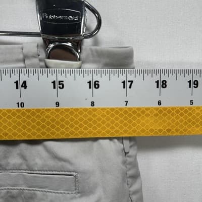 Birddogs Golf Lined Pants Mens 34 X 30 Gray Stretch Chino Performance Zip Pocket - Thumbnail 10