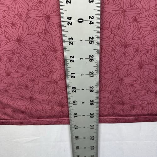 UNRL Golf Polo Shirt Mens Sz XL Red Floral Stretch Performance Short Sleeve Logo - Thumbnail 12