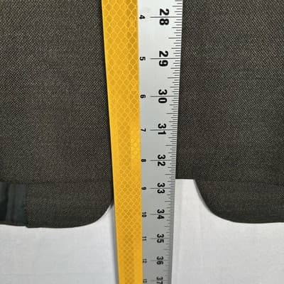 Pal Zileri Blazer Mens 46 R Gray Wool 3-Button Sport Coat Suit Jacket Made Italy - Thumbnail 5