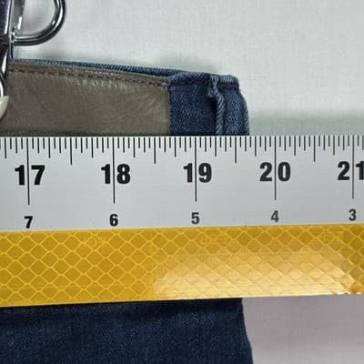 Paige Federal Jeans Mens 38 x 33 Blue Slim Straight Clarington Dark Wash - Thumbnail 11