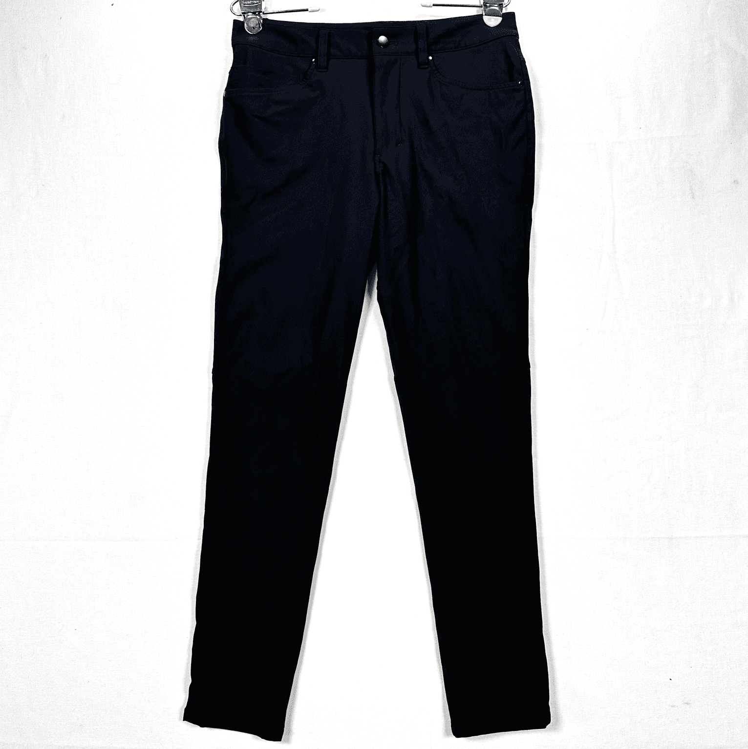 Lululemon ABC Slim Fit Pants Mens 28 x 29 Black Warpstreme Performance LM5704S - Thumbnail 2