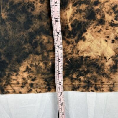 Aaliyah Long Sleeve T-Shirt Womens Medium Black Tie Dye Crewneck Graphic Tee - Thumbnail 10