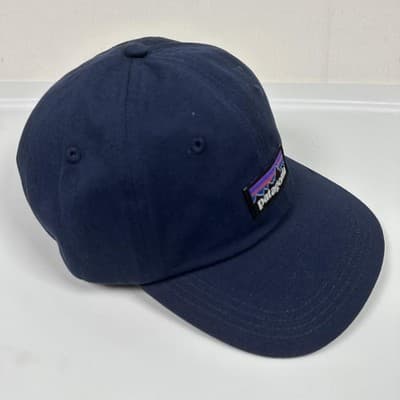 NEW Patagonia Hat Strap Back Classic Navy P-6 Label Trad Cap One Size Adjustable - Thumbnail 3
