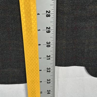 Canali Blazer Mens 46R Gray Windowpane Plaid Wool Cashmere Suit Jacket Italy - Thumbnail 4