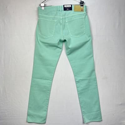 NEW Vineyard Vines Mens 30x32 Garment Dyed 5-Pocket Pants Caicos Green - Thumbnail 3