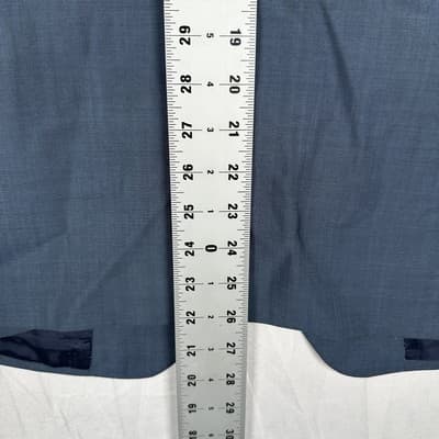 Bonobos Blazer 38 S Wool Mohair Blue Standard Vitale Barberis Canonico Italy - Thumbnail 5