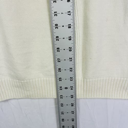 Iceberg Gilmar Wool Cardigan Sweater Womens Small Stripe Made Italy Vintage 90's - Thumbnail 12