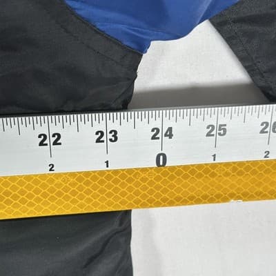 Nike ACG Jacket Womens Large Black Blue Hooded Full Zip Spell Out Vintage 90s - Thumbnail 9