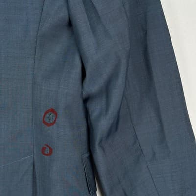 Bonobos Blazer 38 S Wool Mohair Blue Standard Vitale Barberis Canonico Italy - Thumbnail 15