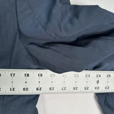 Bonobos Blazer 38 S Wool Mohair Blue Standard Vitale Barberis Canonico Italy - Thumbnail 8